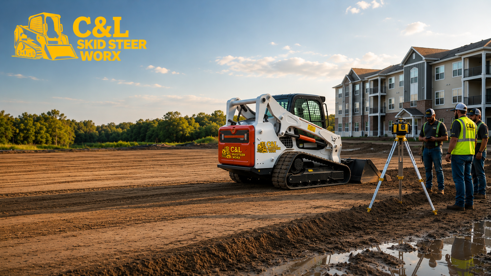 C&L Skid Steer Worx Shares 10 Signs Your Property Needs Land Grading