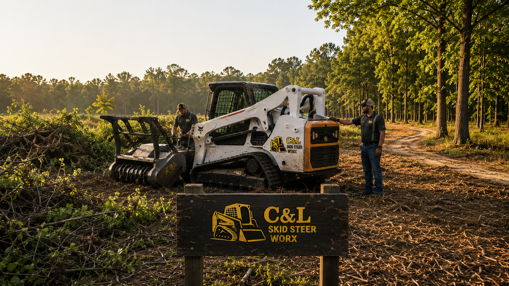 Why Homeowners in Yemassee, South Carolina Choose C&L Skid Steer Worx for Land Clearing
