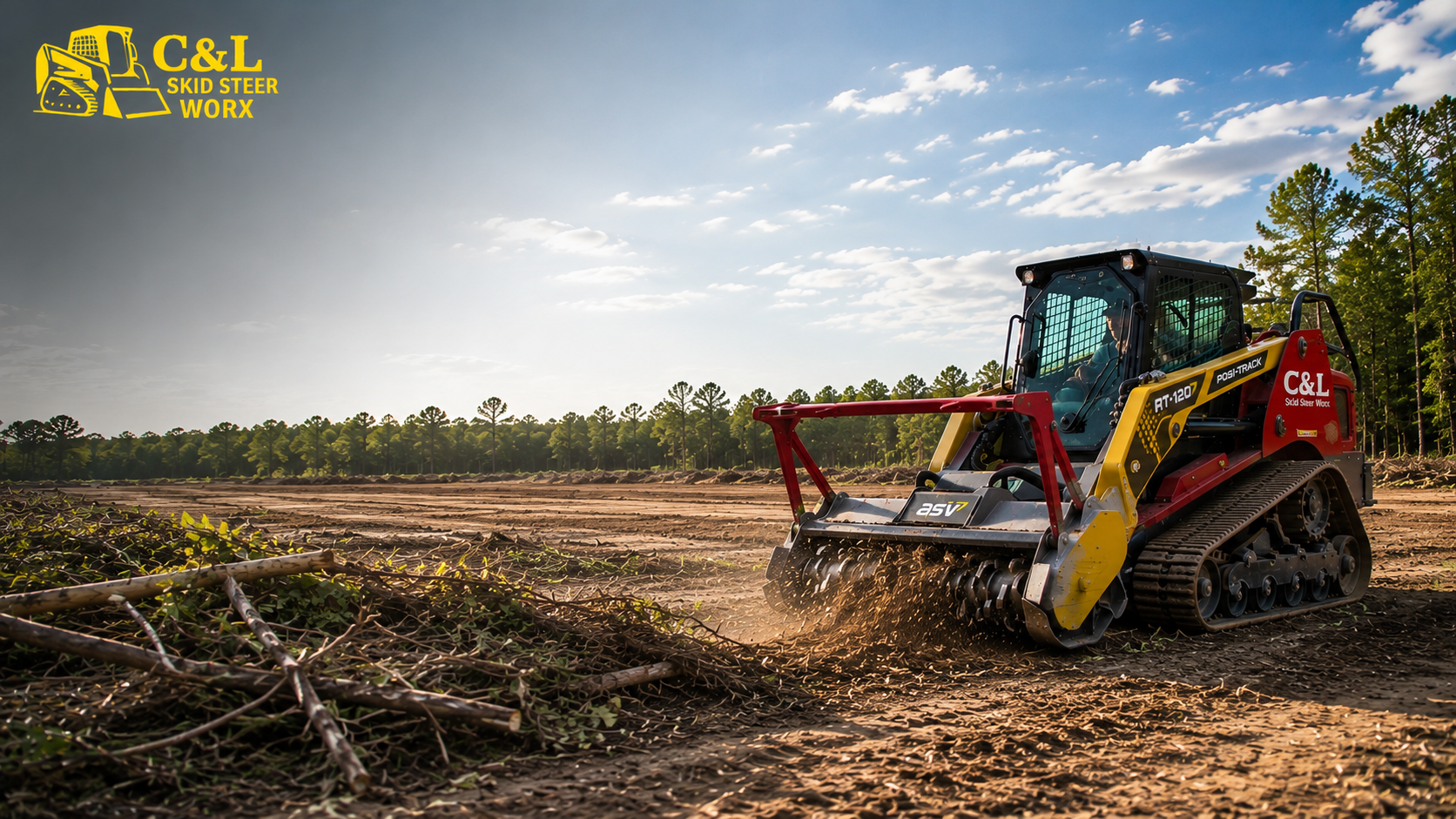 Complete Land Clearing Guide by C&L Skid Steer Worx in Yemassee, South Carolina