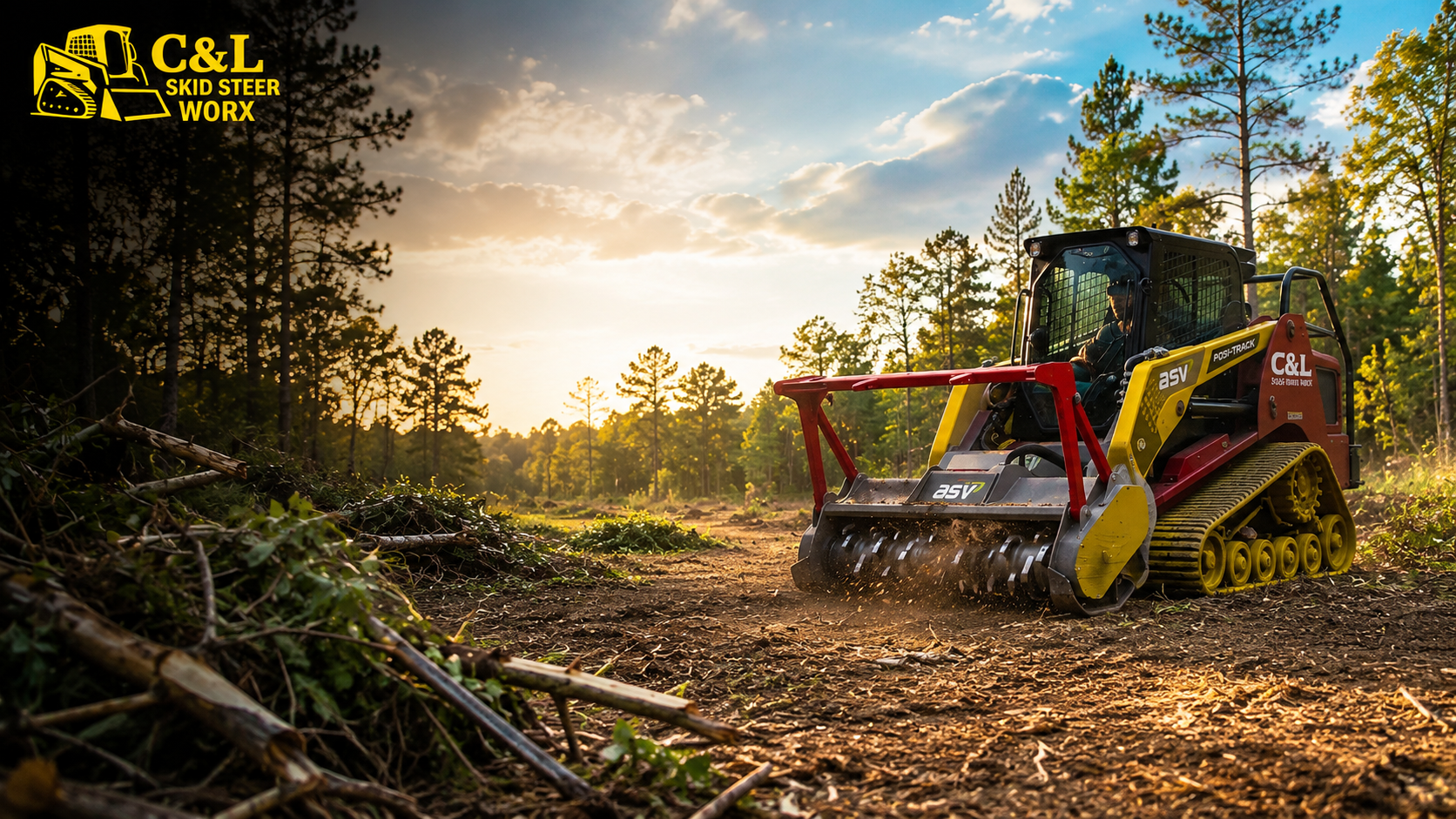 C&L Skid Steer Worx Explains the Benefits of Brush Clearing