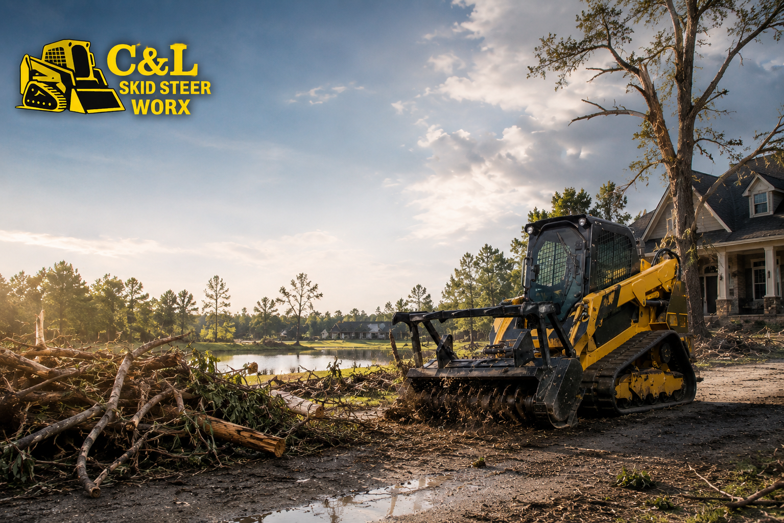 C&L Skid Steer Worx Guide to Property Cleanup After Storm Damage in Yemassee